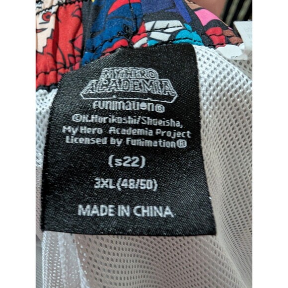 Funimation My Hero Academia Board Shorts Mens 3XL (48/50) Anime Swim Trunks - Picture 7 of 7